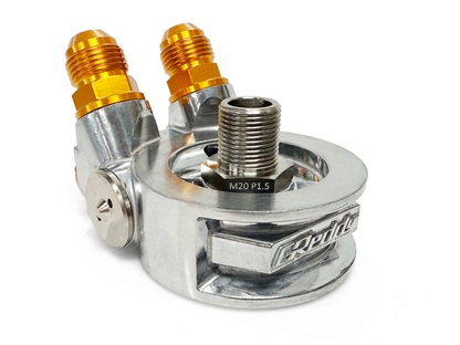 GReddy Type-E Oil Cooler Sandwich Block w/Thermostat - M20xP1.5