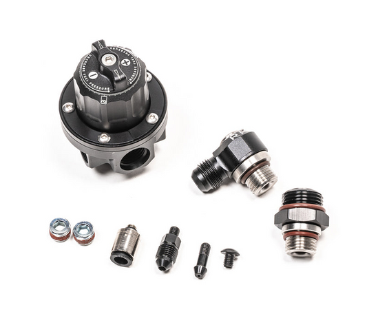 Radium Engineering Direct Mount Regulator (DMR) 8AN ORB - Black