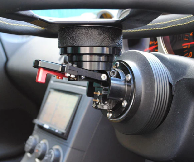 Works Bell Rapfix GTC Pop-up Tilt Steering System - Black