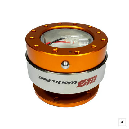 Works Bell Rapfix II Steering Wheel Quick Release - Orange