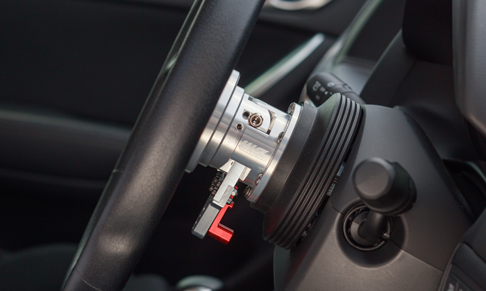 Works Bell Rapfix GTC Pop-up Tilt Steering System - Silver