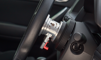 Works Bell Rapfix GTC Pop-up Tilt Steering System - Silver