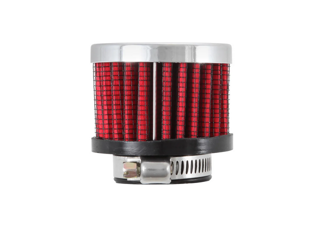 K&N Vent Breather Crankcase Air Filter 1in inlet / 2 in Top / 1.5in Height