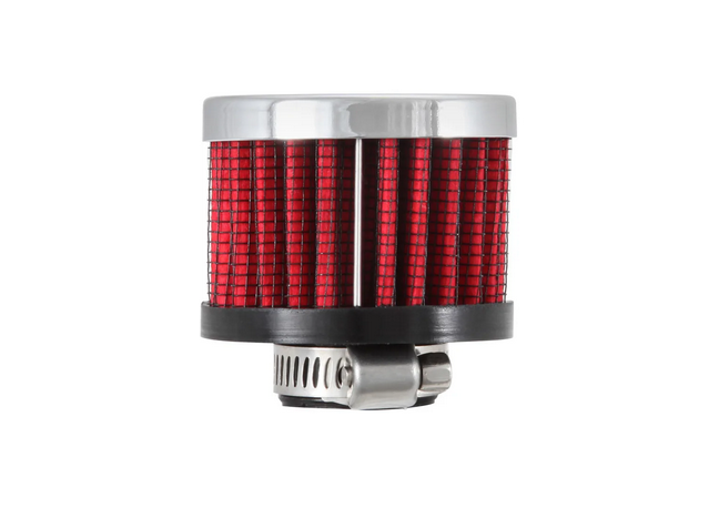 K&N Vent Breather Crankcase Air Filter 0.625in inlet / 2 in Top / 1.5in Height