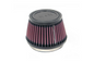 K&N High Flow Universal Air Filter 3.5in inlet / 4.6in Base / 3.5in Top / 3in Height