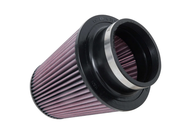 K&N High Flow Universal Air Filter 4in inlet / 6.5in Base / 4.5in Top / 7in Height