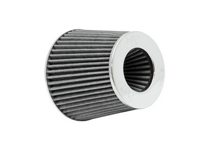 K&N High Flow Universal Air Filter White 4in inlet / 6in Base / 4.75in Top / 5.5in Height