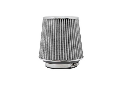 K&N High Flow Universal Air Filter White 4in inlet / 6in Base / 4.75in Top / 5.5in Height