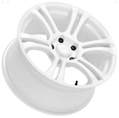 Kansei K16W Neo 18x9.5in / 5x114.3 BP / 22mm Offset / 73.1mm Bore - Gloss White Wheel