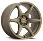 Kansei K11B Tandem 17x9.5in / 5X114.3 BP / 12mm Offset / 73.1mm Bore - Textured Bronze