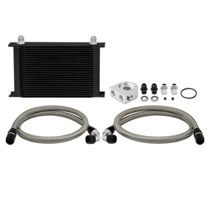 Mishimoto Universal 19 Row Oil Cooler Kit - Black