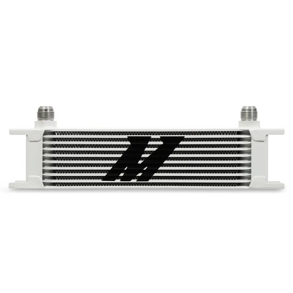 Mishimoto Universal 10 Row Oil Cooler - Silver