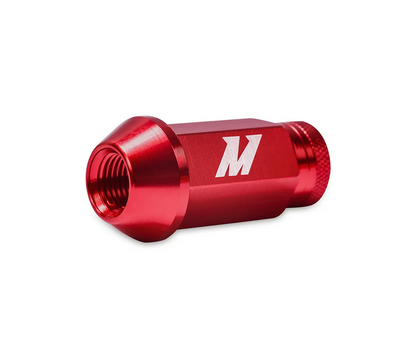 Mishimoto M12x1.25 Aluminum Locking Lug Nuts 20pc - Red
