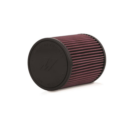 Mishimoto Universal fit, Performance Air Filter, 2.75In Inlet, 6In filter length Red