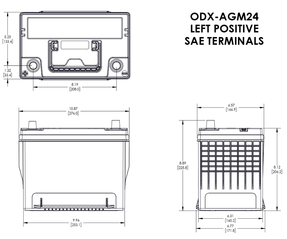 Odyssey Battery Extreme ODX-AGM24 (NSB-AGM24)