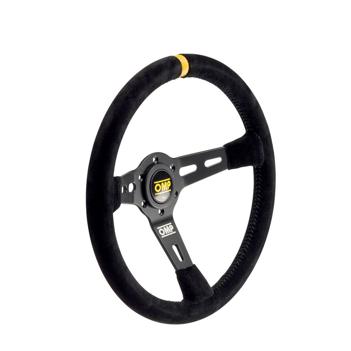 OMP RS Steering Wheel D.350 - Suede 350mm / 72mm Deep