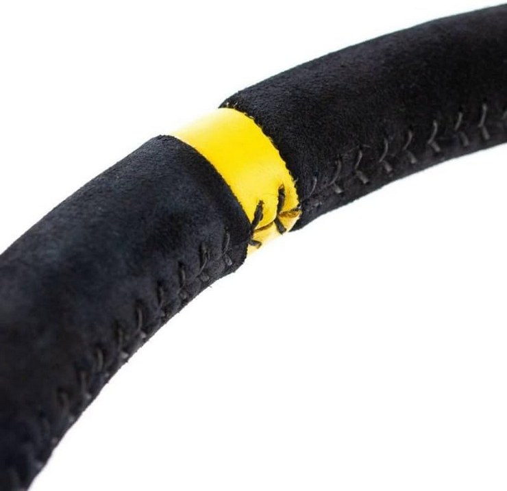 OMP RS Steering Wheel D.350 - Suede 350mm / 72mm Deep