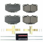 Power Stop Z23 Evolution Sport Ceramic Brake Pads w/Hardware 89-96 300ZX Z32 - Front