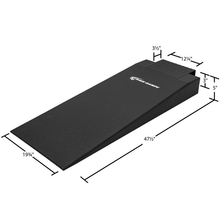Race Ramps 5in. Hook Nose Extra Wide Ramps - 6.4 Degree Angle (Pair)