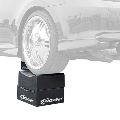 Race Ramps 10in. Two-Piece Multi-Purpose Wheel Cribs -1500 lbs (Pair)