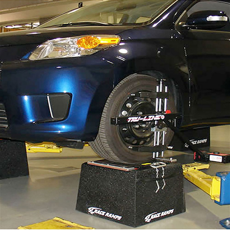 Race Ramps 18in. Wheel Stands - 14in. Lift Height (Pair)