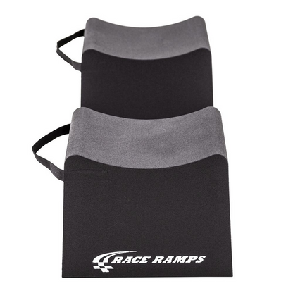 Race Ramps 10in. Tall Supercar Wheel Cribs - Extra Wide (Pair)