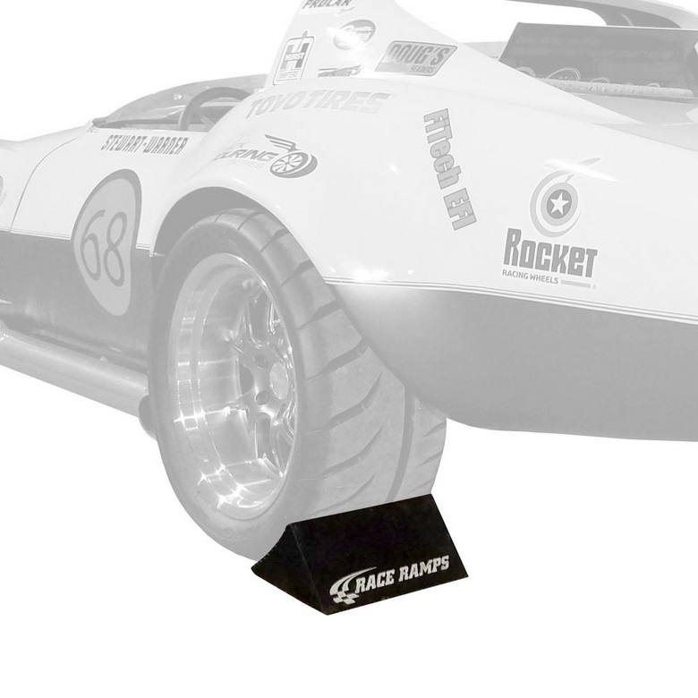 Race Ramps 12in. Racer Chock - Ultimate Tire Grip (Single)