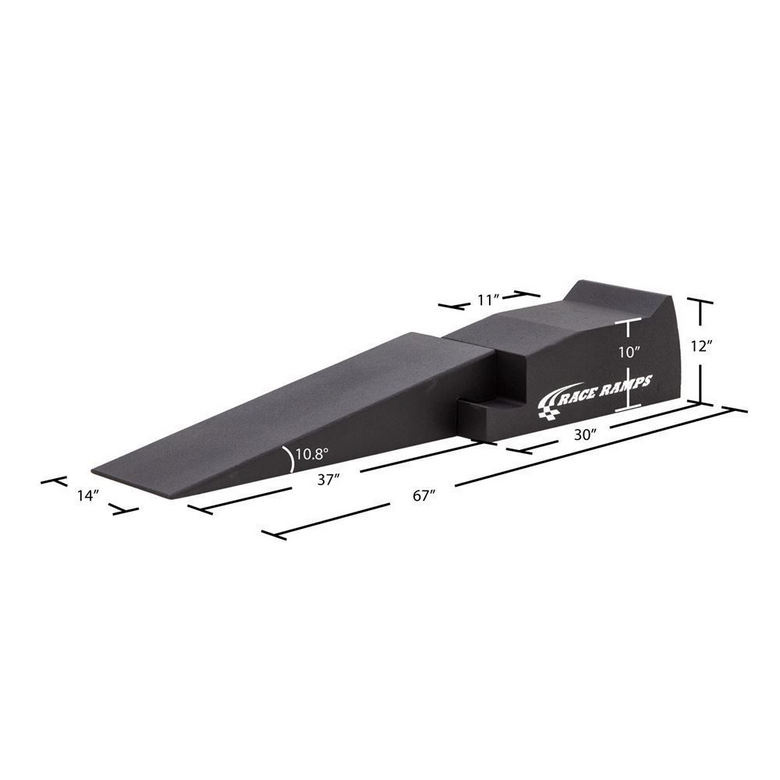 Race Ramps 67in. XT 2-Piece Race Ramps - 10.8 Degree Angle (Pair)