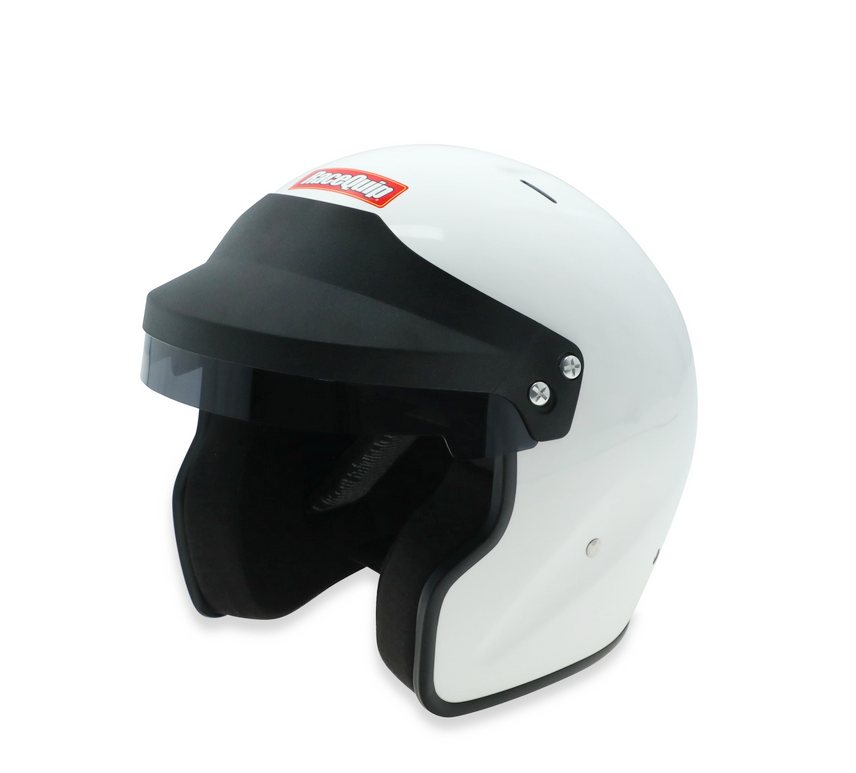 Racequip OF20 Open Face Helmet - M - White