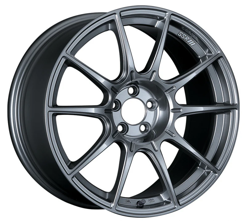 SSR GTX01 18x9.5 5x114.3 40mm Offset - Dark Silver Wheel
