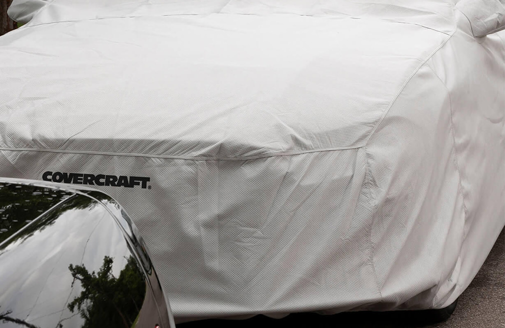 Covercraft 240sx S13 Hatchback w/Spoiler Mirror Pocket 5-Layer Car Cover