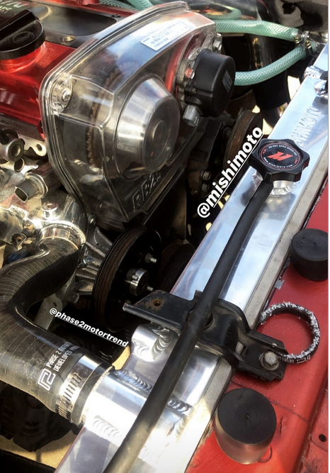P2M RB25DET 3-Ply Radiator Hose Kit - Black