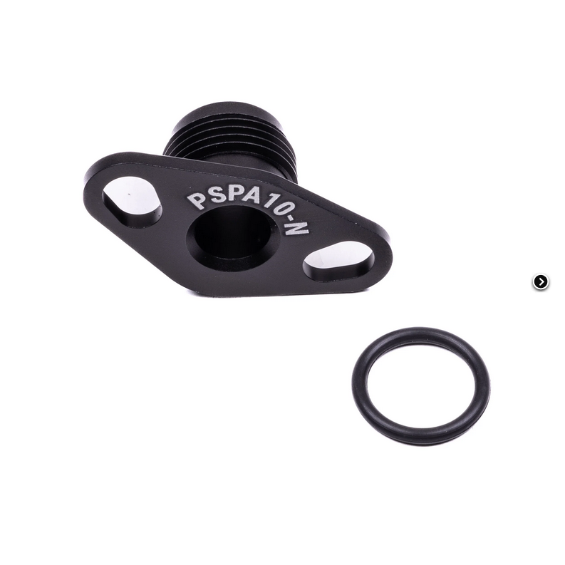 Chase Bays SR/KA/RB/VG Power Steering Pump Feed 10AN Adapter