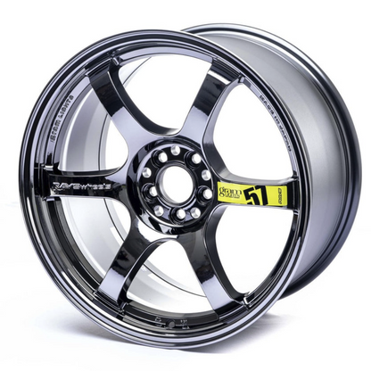 Gram Lights 57DR 17x9.0 +22 5x114.3 Rays Black Metal Coat