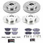 Power Stop 89-94 240SX Track Day SPEC Brake Kit - Front & Rear 4 Lug
