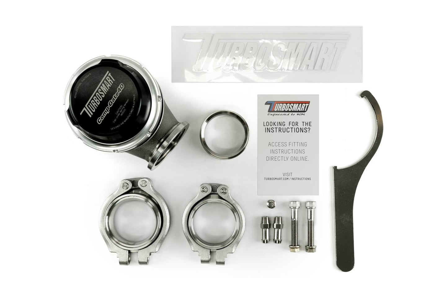 Turbosmart Gen4 CompGate40 14psi - Black