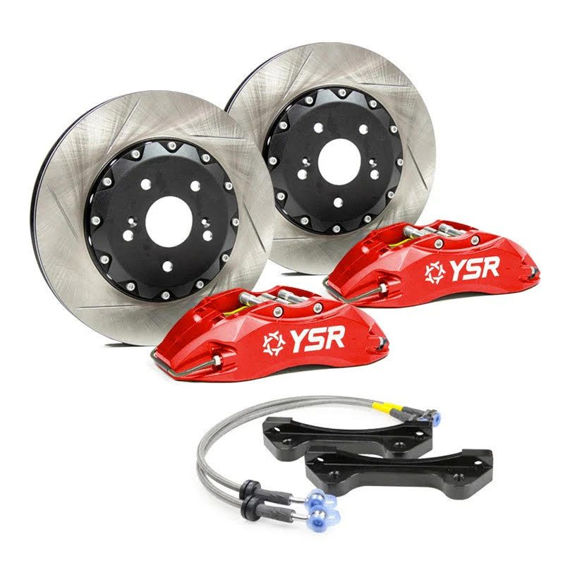 Yellow Speed Racing Front 6 Piston Ultra Big Brake Kit - Nissan Skyline GT-R 1989-1994 (BNR32)