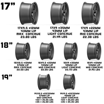 Kansei K12B KNP 18x8.5in +35 - 5x114.3 BP - Bronze