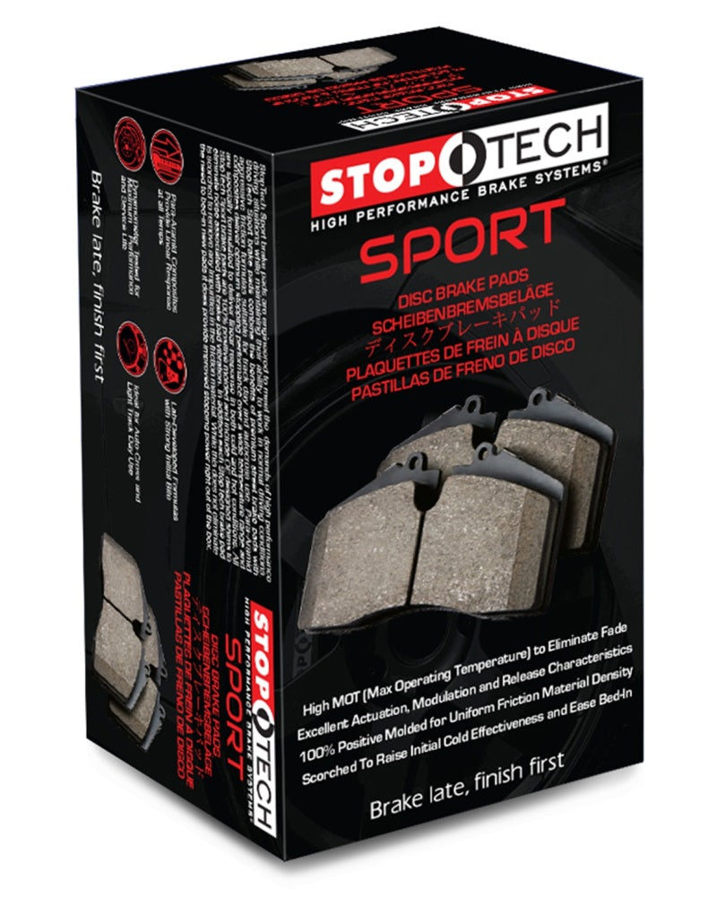 StopTech 89-98 Nissan 240SX Sport Performance Brake Pads - Rear
