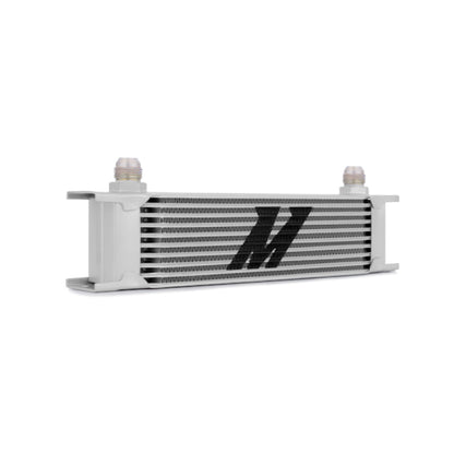 Mishimoto Universal 10 Row Oil Cooler - Silver