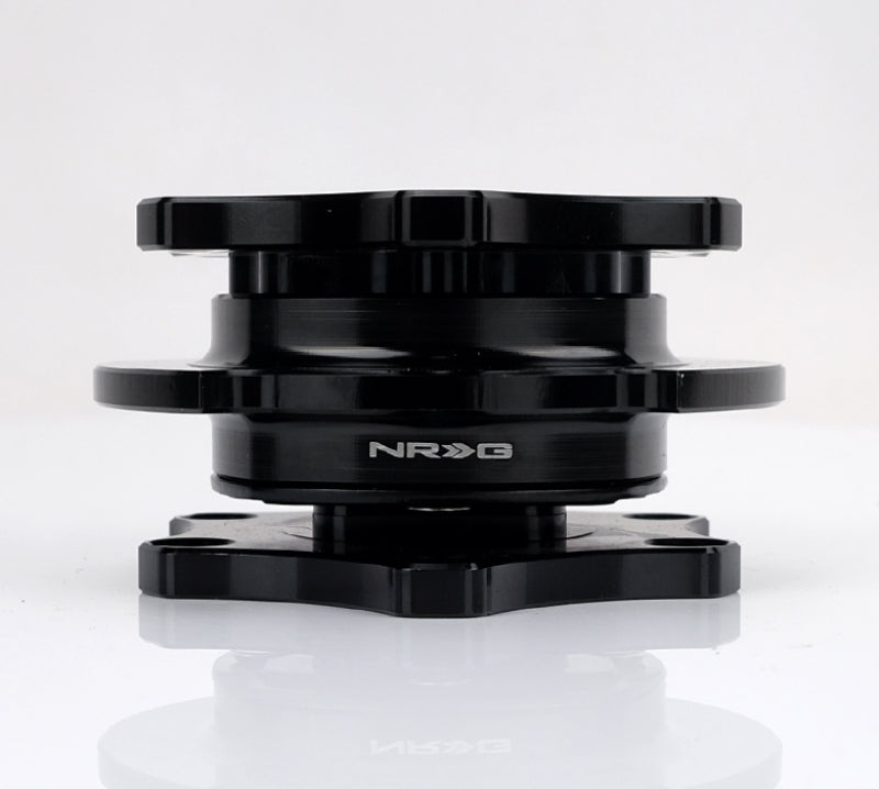 NRG Quick Release SFI Spec - Black / Black Ring