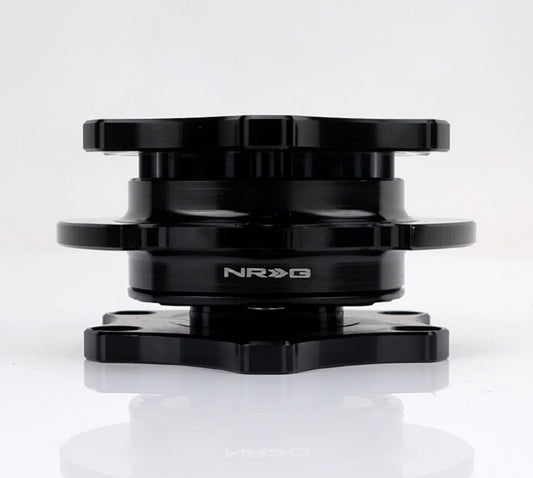 NRG Quick Release SFI Spec - Black / Black Ring