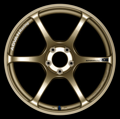 Advan RGIII 17x9.0 +45 5x114.3 Racing Gold Metallic Wheel