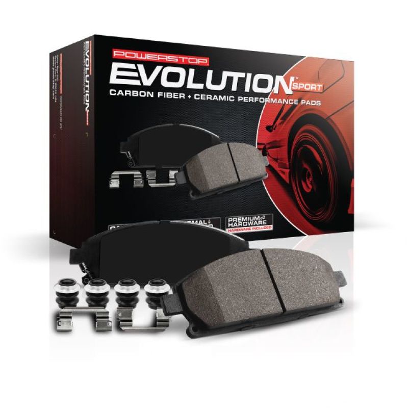 Power Stop 89-96 240SX Z23 Evolution Sport Brake Pads w/Hardware - Front