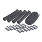 DEI Protect-A-Boot Spark Plug Wire Protector Kit - 4 Cylinder Kit - Black