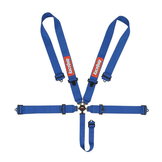RaceQuip Blue SFI CAMLOCK 5pt PD Lap Seat Belt