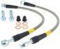 StopTech 89-98 Nissan 240SX (OE Upgrade) Stainless Steel Brake Lines - Rear