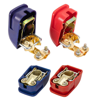 Quick Release Battery Disconnect Terminal Clamps - PAIR
