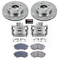 Power Stop 97-98 240SX Autospecialty Brake Kit + Calipers - Front 4 Lug