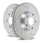 Power Stop 94-98 240SX Extreme Performance Drilled & Slotted Rotors 5 Lug - FRONT PAIR